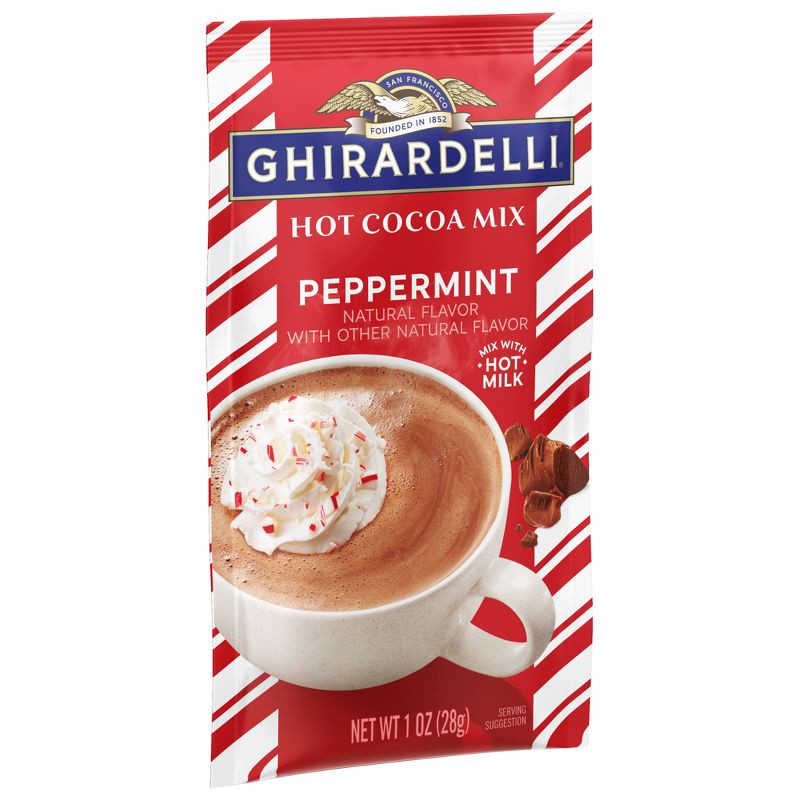 slide 2 of 6, Ghirardelli Peppermint Hot Cocoa Mix - 1oz, 1 oz