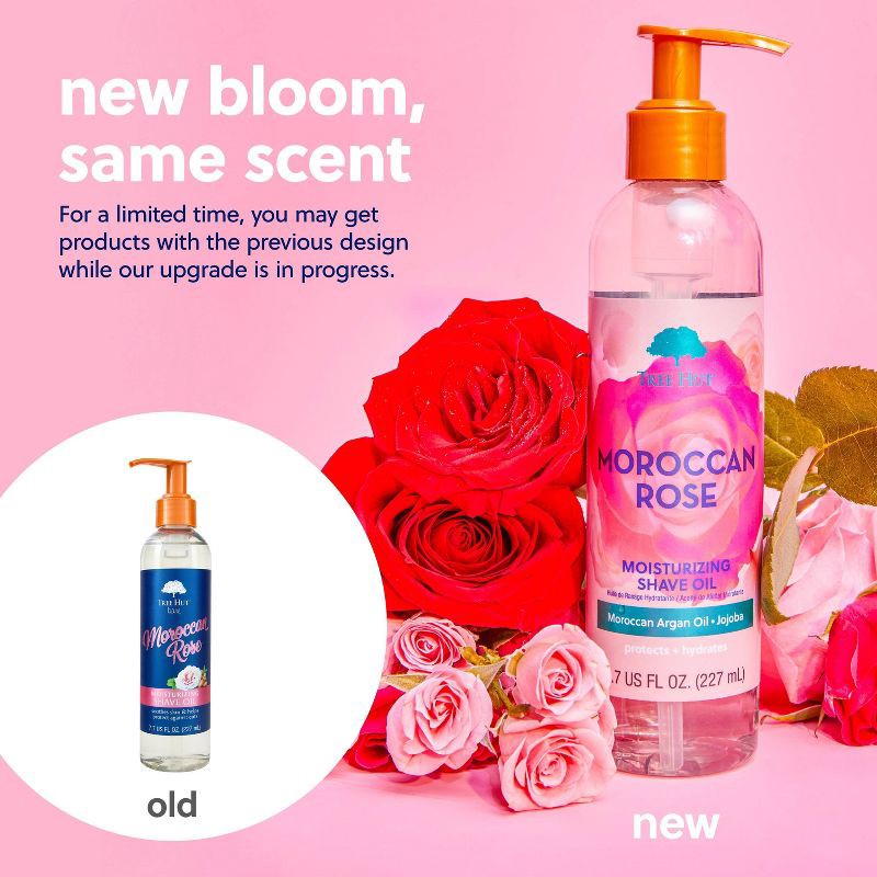 slide 7 of 13, Tree Hut Shave Oil - Moroccan Rose - 7.7 fl oz, 7.7 fl oz