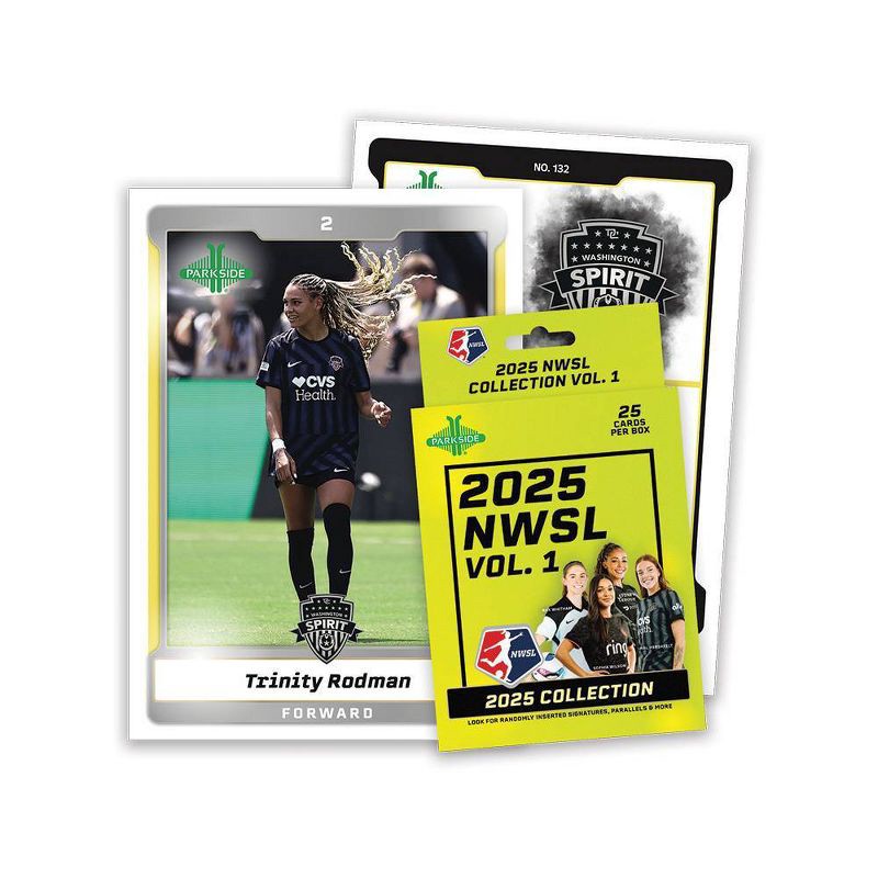slide 1 of 3, Parkside 2025 NWSL Collection Volume 1 Soccer Trading Card Box, 1 ct