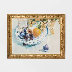 Threshold designed w/Studio McGee 18"x14" Table Still Life Wall Art - Threshold™ designed with Studio McGee