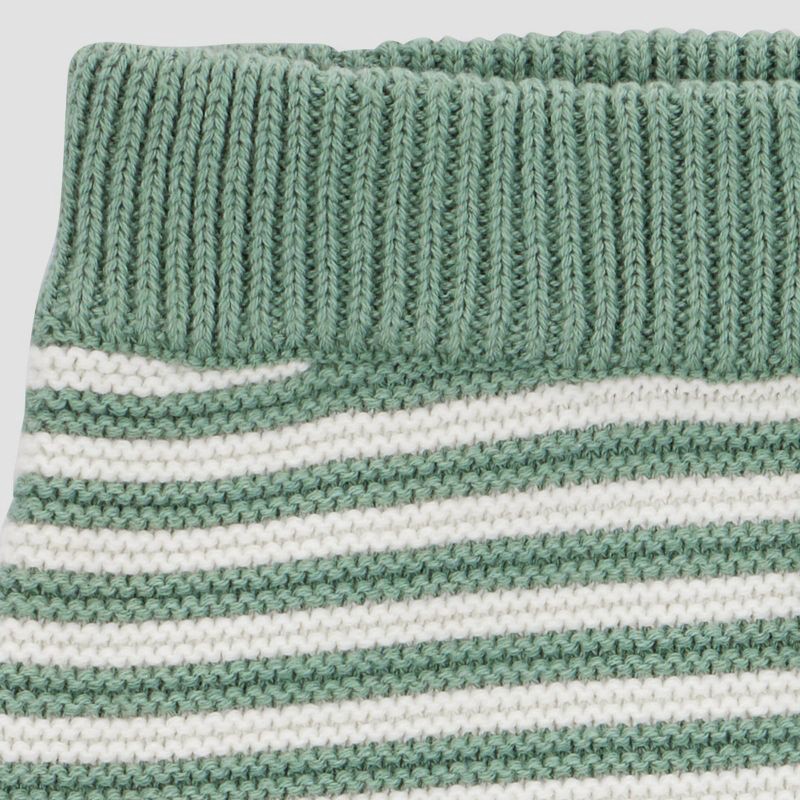 slide 3 of 4, Carter's Just One You® Baby 2pc St. Patrick's Day Shamrock Sweater and Striped Jogger Pants Set - Green 3M, 2 ct