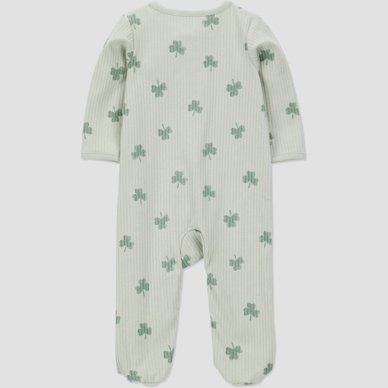 slide 5 of 5, Carter's Just One You® Baby St. Patrick's Day Shamrock Sleep N' Play- Green 3M, 1 ct
