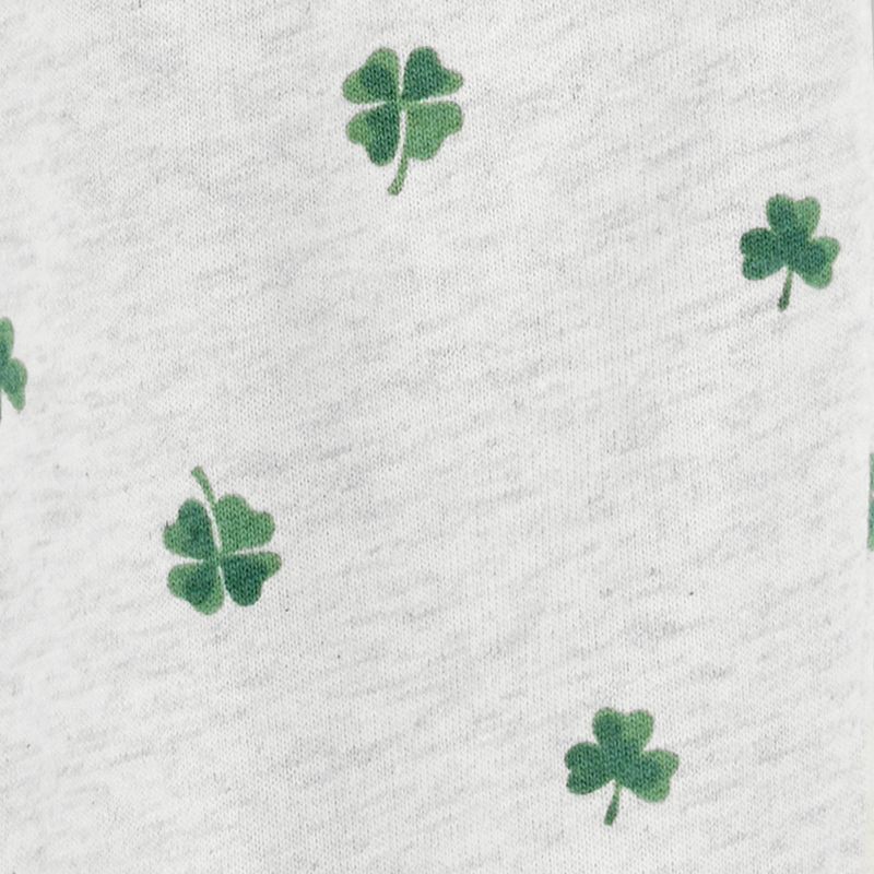 slide 4 of 4, Carter's Just One You® Baby 2pc St. Patrick's Day Lucky Little One Sweatshirt and Jogger Pants Set - Green 3M, 2 ct