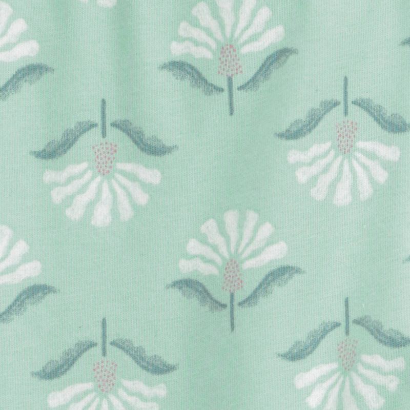 slide 2 of 3, Carter's Just One You®️ Baby Girls' 2pc Floral Ruffle Tank and Leggings Set- Green 18M, 2 ct