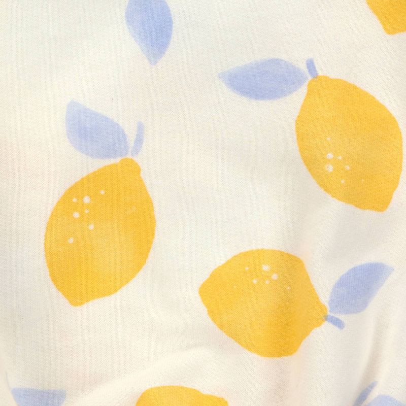 slide 3 of 3, Carter's Just One You® Baby Girls' 2pc Lemon Sweatshirt and Leggings Set- Cream 18M, 2 ct