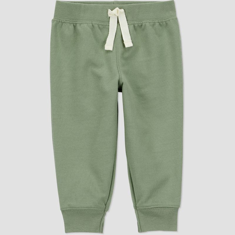 slide 4 of 4, Carter's Just One You® Baby Boys' 2pc Alligator Hooded Sweatshirt and Jogger Pants Set - Green 18M, 2 ct