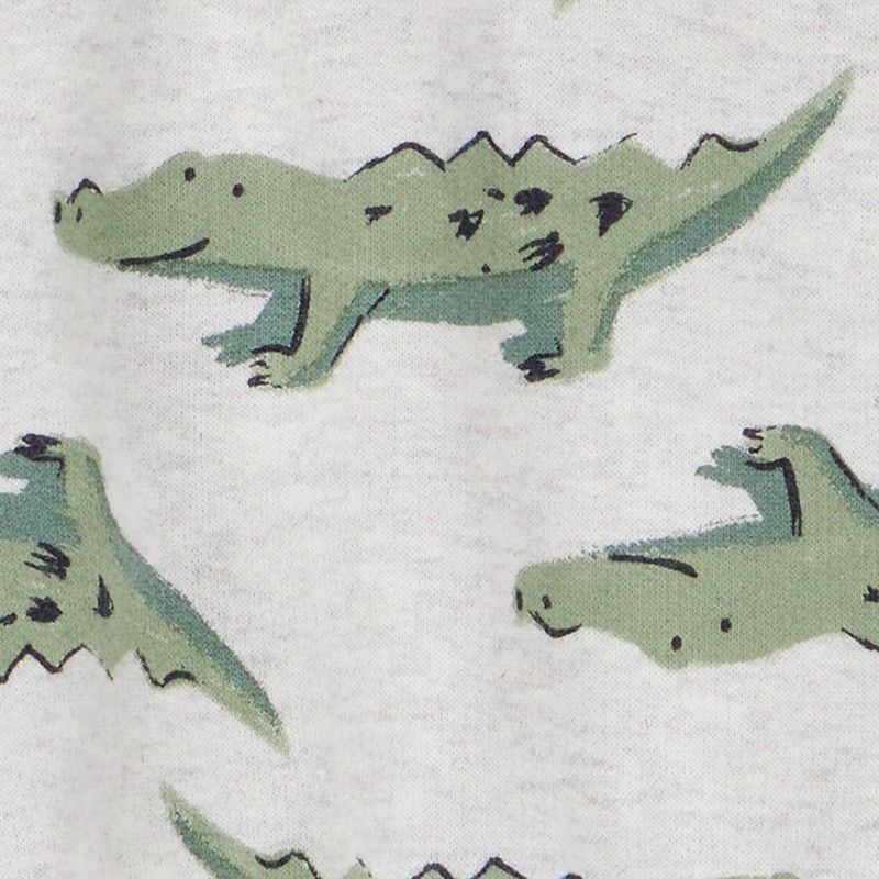 slide 2 of 4, Carter's Just One You® Baby Boys' 2pc Alligator Hooded Sweatshirt and Jogger Pants Set - Green 18M, 2 ct
