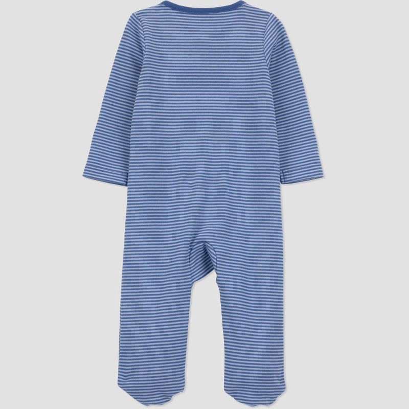 slide 4 of 4, Carter's Just One You®️ Baby Boys' Little Brother Sleep N' Play - Blue Newborn, 1 ct