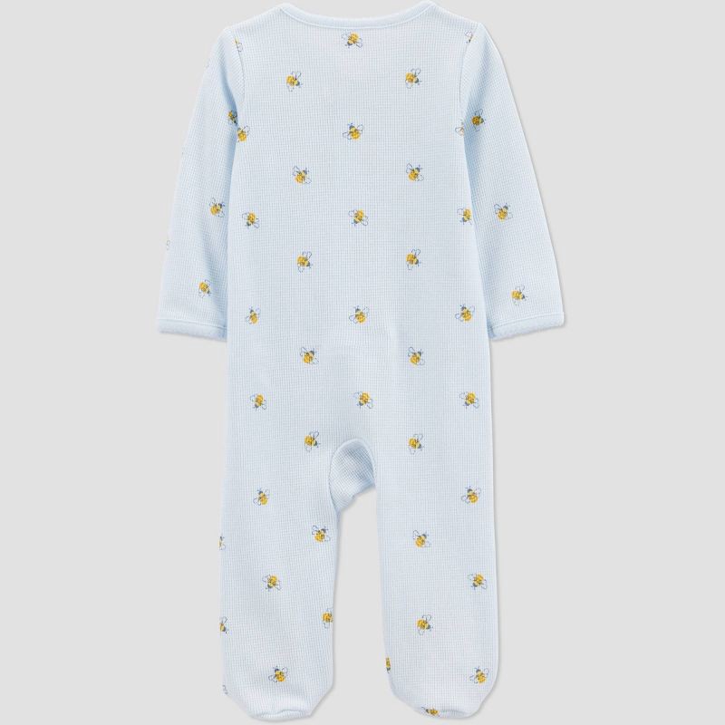 slide 4 of 5, Carter's Just One You®️ Baby Girls' Bumble Bees Sleep N' Play - Blue/Yellow Newborn, 1 ct