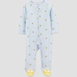 Carter's Just One You®️ Baby Girls' Bumble Bees Sleep N' Play - Blue/Yellow 6M