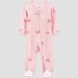 Carter's Just One You®️ Baby Girls' Farm Animals Sleep N' Play - Pink 3M