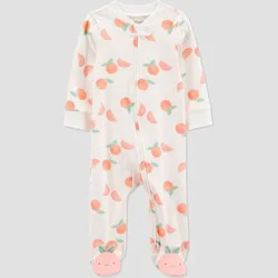 Carter's Just One You®️Baby Girls' Clementine Fruit Sleep N' Play - Orange 6M