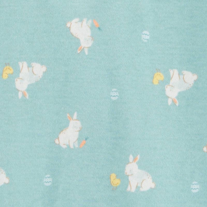 slide 2 of 5, Carter's Just One You®️ Baby Girls' Sweet Bunny Sleep N' Play - Teal 3M, 1 ct