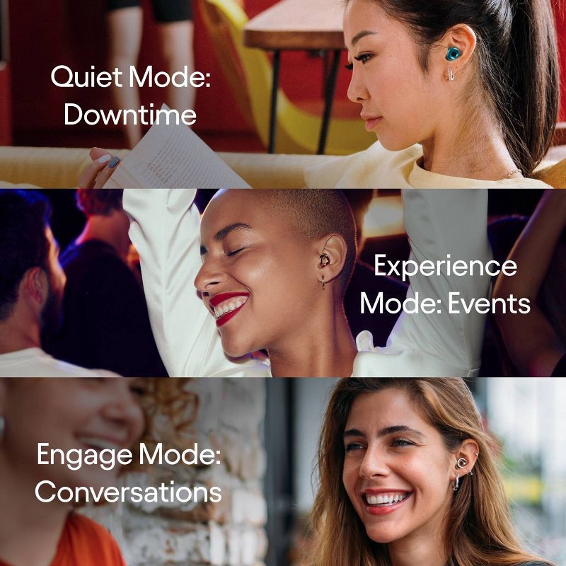 slide 3 of 12, Loop Earplugs Loop Switch™ 2 Earplugs for Adjustable Volume Control and Instant Noise Relief - Black, 1 ct