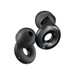 Loop Earplugs Loop Switch™ 2 Earplugs for Adjustable Volume Control and Instant Noise Relief - Black