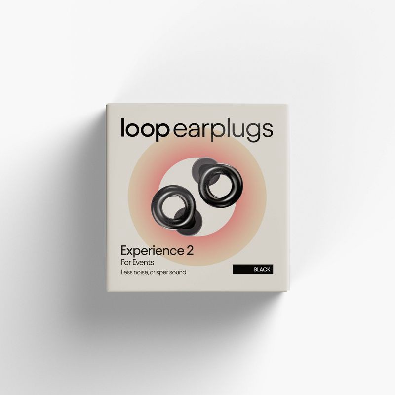slide 2 of 12, Loop Earplugs Loop Experience™ 2 Earplugs for Live Events, Concerts, Festivals and Nights Out - Black, 1 ct