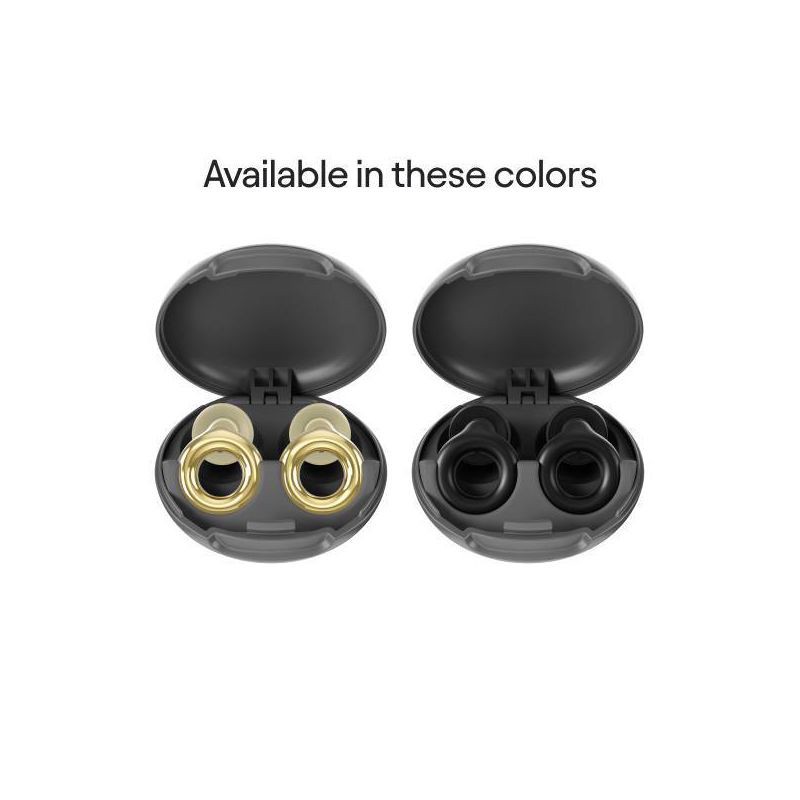 slide 11 of 12, Loop Earplugs Loop Experience™ 2 Earplugs for Live Events, Concerts, Festivals and Nights Out - Black, 1 ct