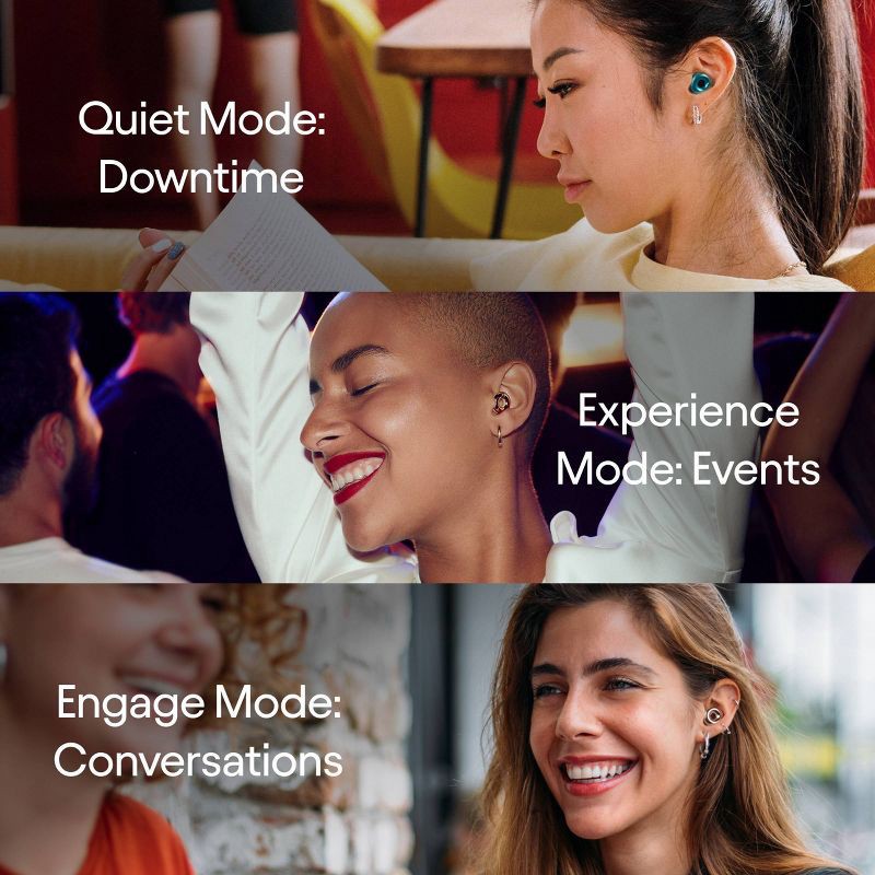 slide 3 of 12, Loop Earplugs Loop Switch™ 2 Earplugs for Adjustable Volume Control and Instant Noise Relief - Emerald, 1 ct