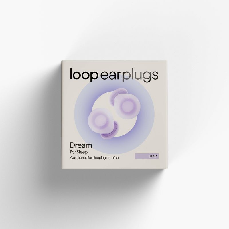 slide 2 of 12, Loop Earplugs Loop Dream™ Earplugs for Deep Sleep, Napping and Snoring - Lilac, 1 ct