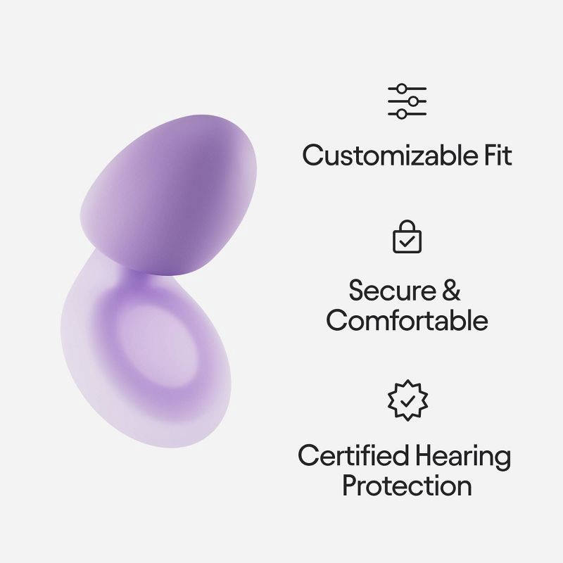 slide 5 of 12, Loop Earplugs Loop Dream™ Earplugs for Deep Sleep, Napping and Snoring - Lilac, 1 ct