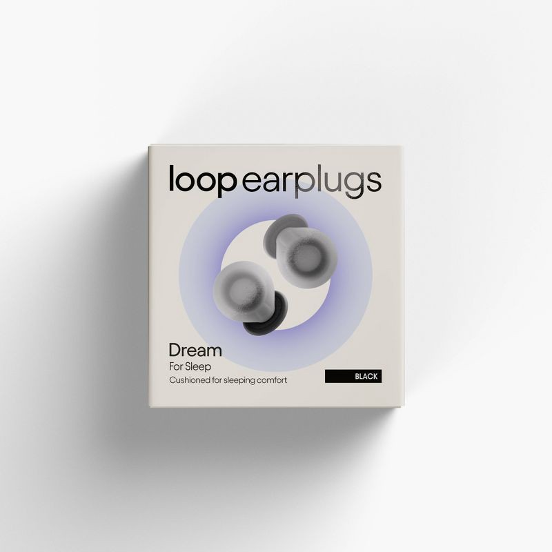 slide 2 of 12, Loop Earplugs Loop Dream™ Earplugs for Deep Sleep, Napping and Snoring - Black, 1 ct