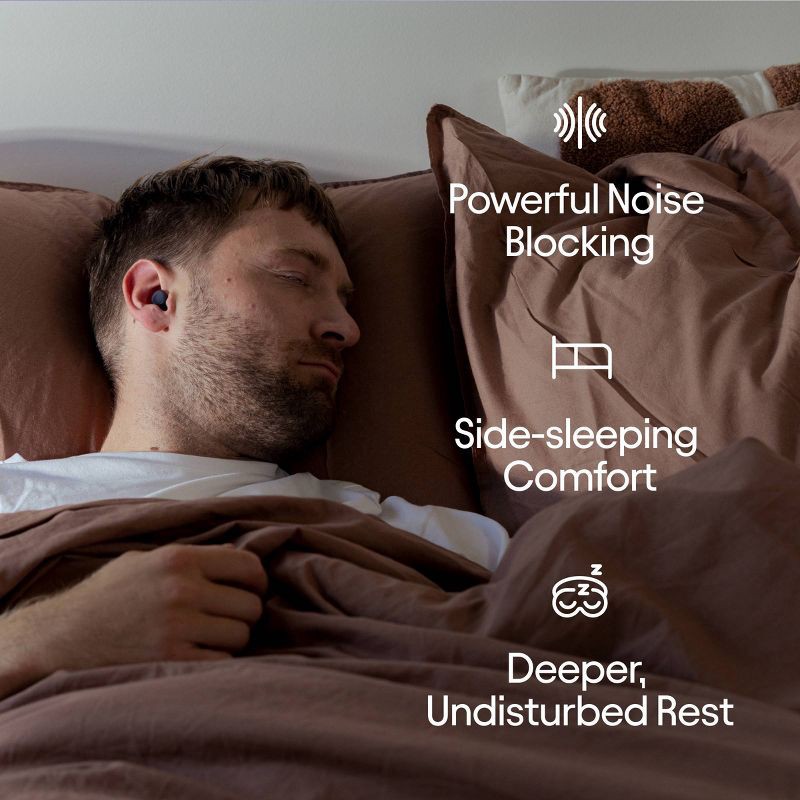 slide 3 of 12, Loop Earplugs Loop Dream™ Earplugs for Deep Sleep, Napping and Snoring - Black, 1 ct