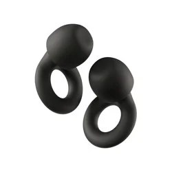Loop Earplugs Loop Quiet™ 2 Earplugs for Focus, Travel and Sleep - Black