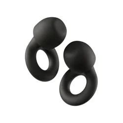 Loop Earplugs Loop Quiet™ 2 Earplugs for Focus, Travel and Sleep - Black