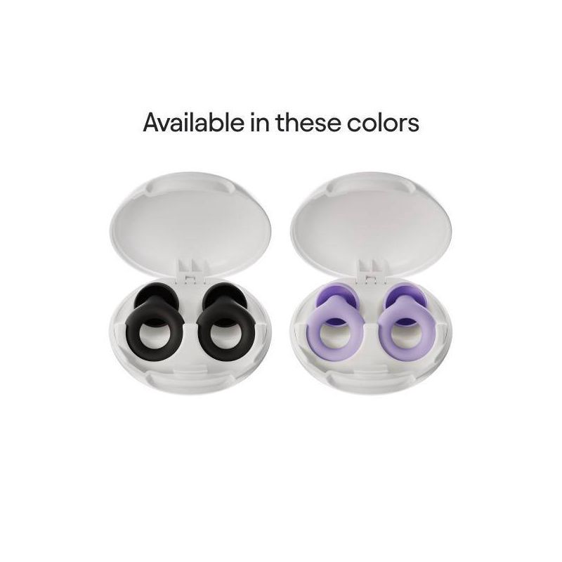 slide 11 of 12, Loop Earplugs Loop Quiet™ 2 Earplugs for Focus, Travel and Sleep - Violet, 1 ct