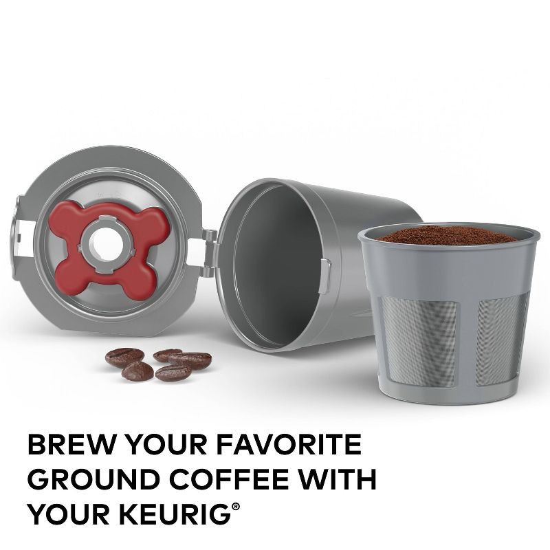 slide 2 of 8, Keurig My K-Cup 3.0 Reusable Coffee Filter, Eco-friendly Gray, 1 ct