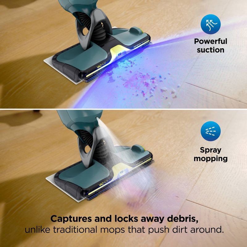 slide 4 of 12, Shark VacMop Pet with Dirt-Reveal Technology Cordless Hard Floor Vacuum Mop VM401, 1 ct