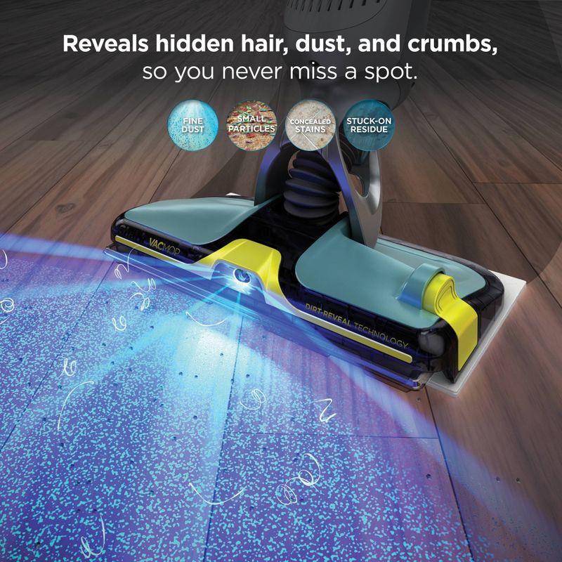 slide 5 of 12, Shark VacMop Pet with Dirt-Reveal Technology Cordless Hard Floor Vacuum Mop VM401, 1 ct