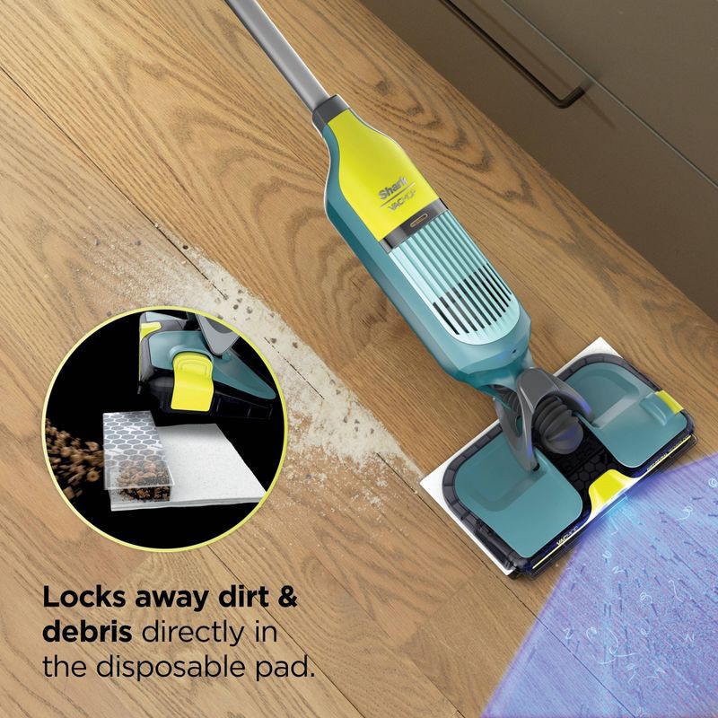 slide 6 of 12, Shark VacMop Pet with Dirt-Reveal Technology Cordless Hard Floor Vacuum Mop VM401, 1 ct