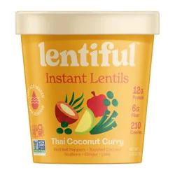 Lentiful Gluten Free Thai Coconut Curry Instant Lentils - 2.01oz