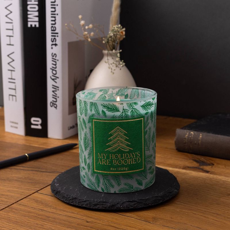 slide 2 of 2, DesignWorks Ink Candle - 8oz My Holidays Are Booked, 8 oz