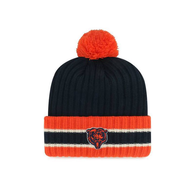 slide 1 of 2, NFL Chicago Bears Crevasse Knit Beanie, 1 ct