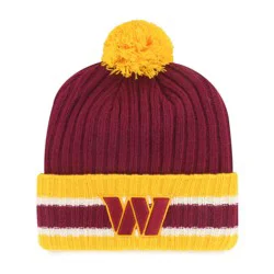NFL Washington Commanders Crevasse Knit Beanie