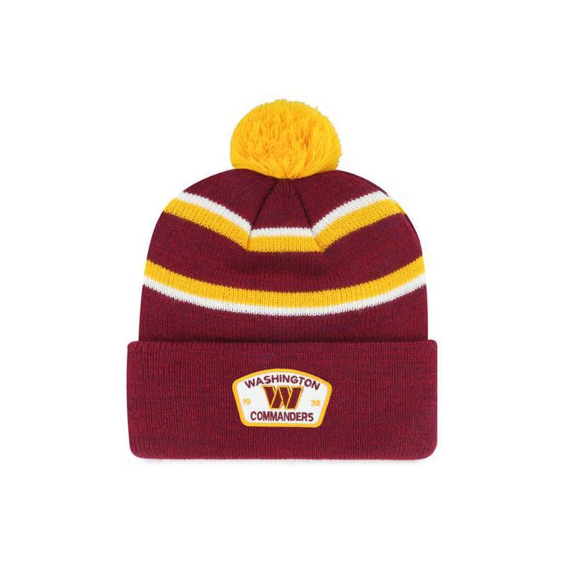 slide 1 of 2, NFL Washington Commanders Couloir Knit Beanie, 1 ct