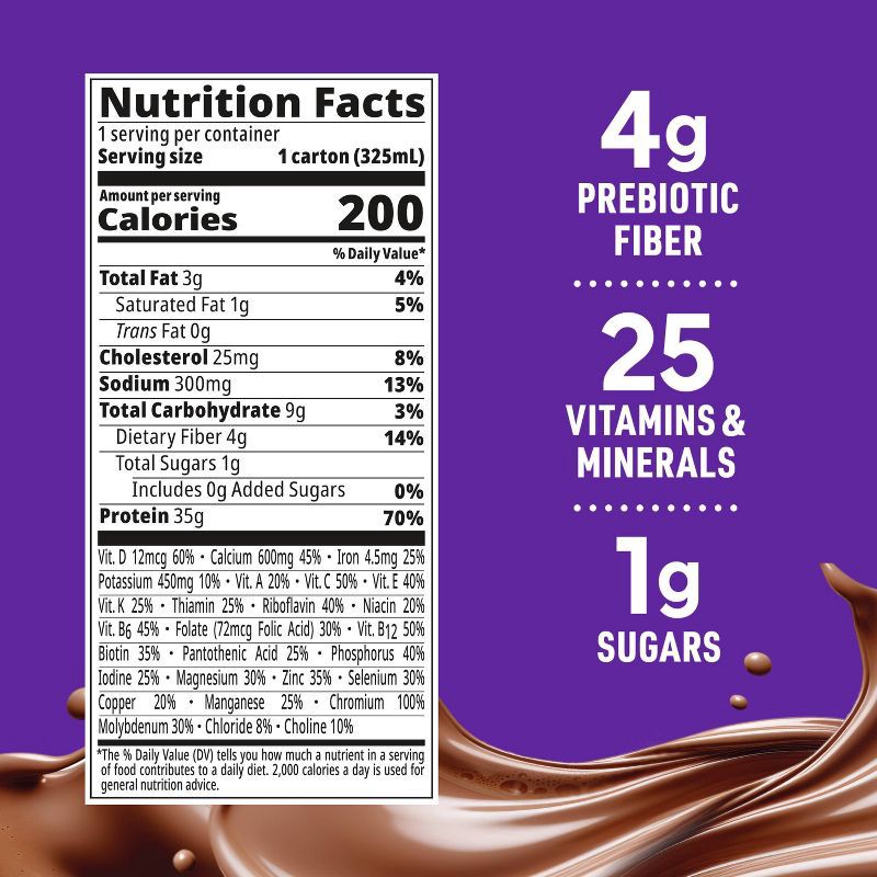 slide 2 of 7, Boost Chocolate Non-Caffeinated Advanced Protein Shakes - 4pk, 4 ct