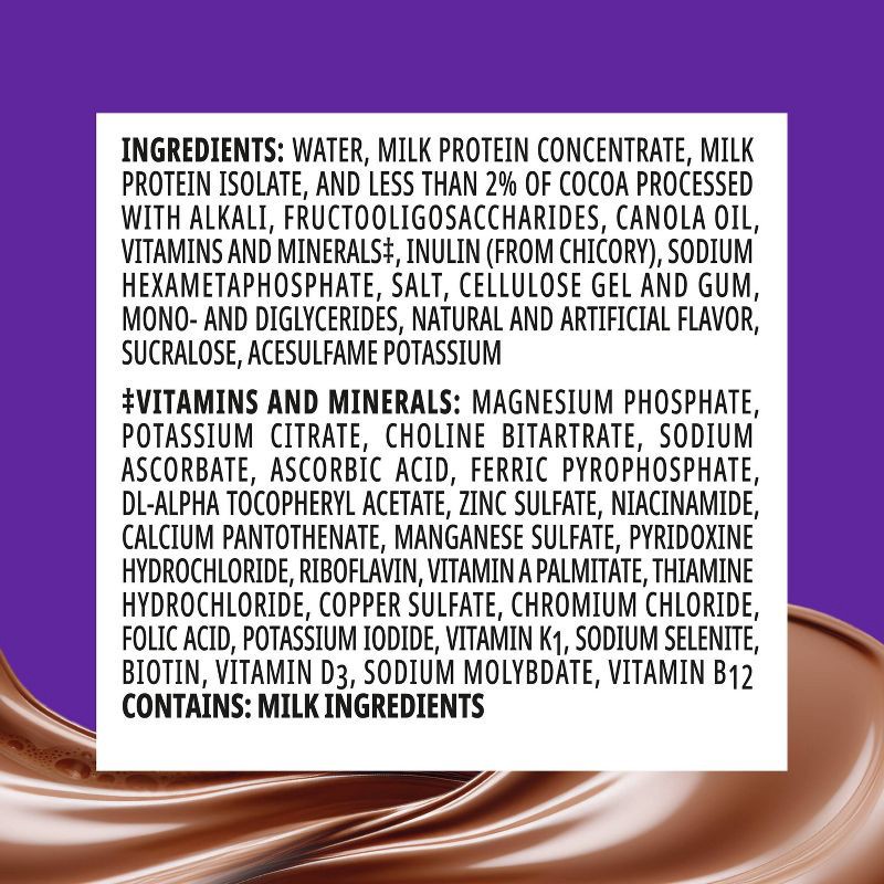 slide 7 of 7, Boost Chocolate Non-Caffeinated Advanced Protein Shakes - 4pk, 4 ct
