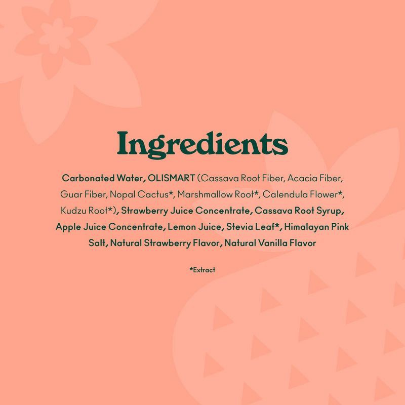 slide 6 of 7, OLIPOP Strawberry Vanilla Soda - 12 fl oz can, 12 fl oz