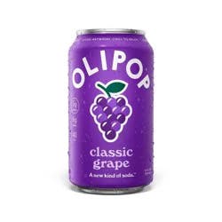 OLIPOP Classic Grape Soda - 12 fl oz can
