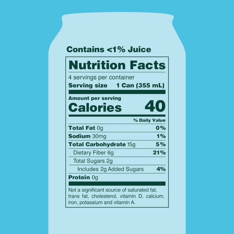 slide 5 of 7, OLIPOP Cream Soda Soda - 12 fl oz can, 12 fl oz