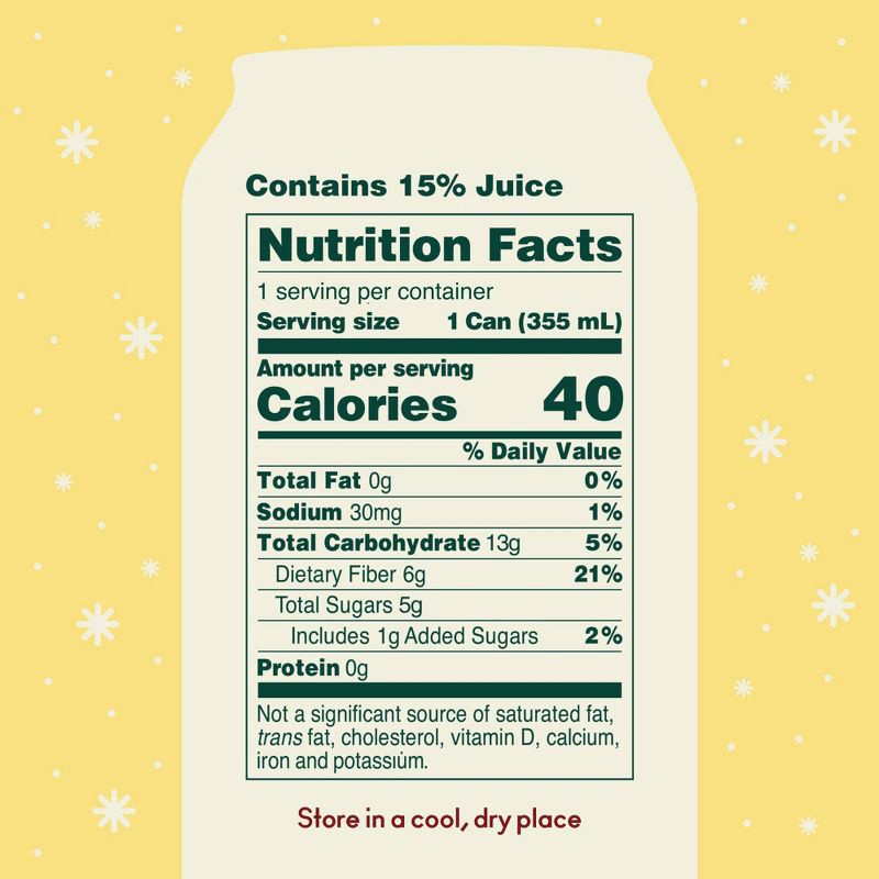 slide 6 of 6, OLIPOP Crisp Apple Soda - 12 fl oz Can, 12 fl oz