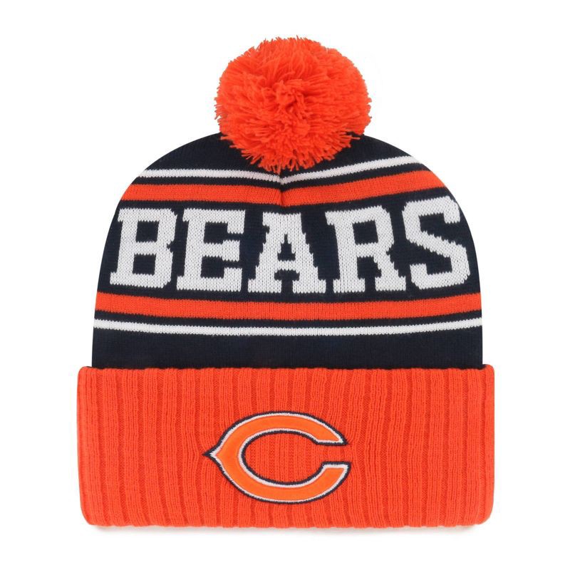 slide 1 of 2, NFL Chicago Bears Snappy Knit Beanie, 1 ct