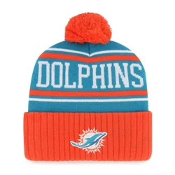 NFL Miami Dolphins Snappy Knit Beanie