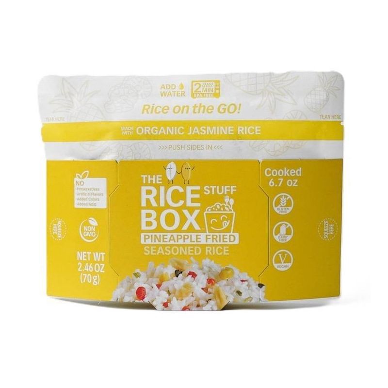 slide 1 of 5, The Rice Stuff Gluten-Free Instant Pineapple Fried Rice - 2.46oz, 2.46 oz