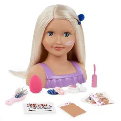 Our Generation Trista Fab & Fun Styling Head Doll & Accessories Set