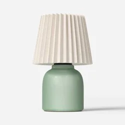Mini Lamp Ceramic Versatile Green - Room Essentials™