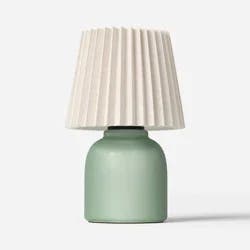 Mini Lamp Ceramic Versatile Green - Room Essentials™